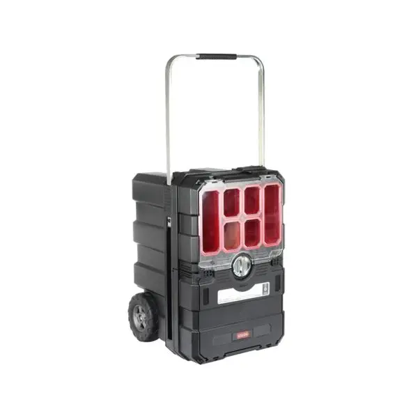 TOOL CASE WITH WHEELS MASTER LOADER, 616x378x415MM - Image 3