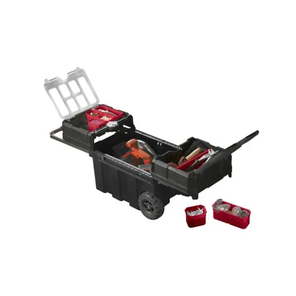 TOOL CASE WITH WHEELS MASTER LOADER, 616x378x415MM - Image 2