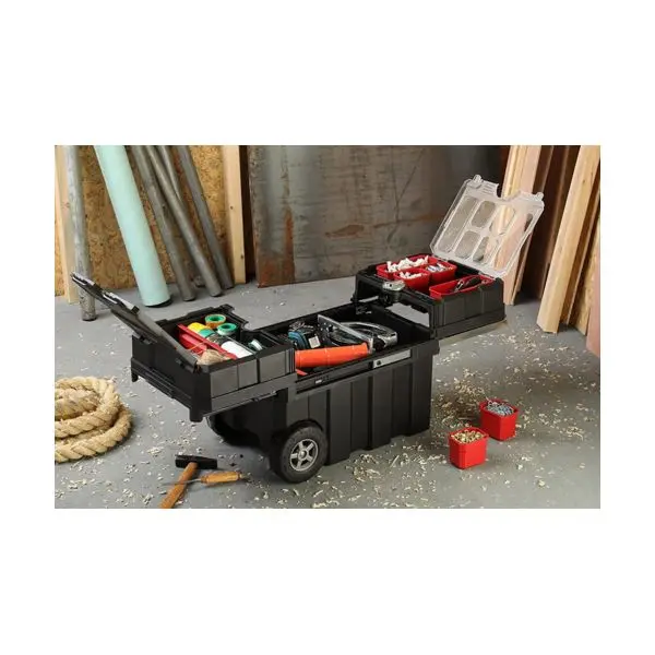 TOOL CASE WITH WHEELS MASTER LOADER, 616x378x415MM - Image 5