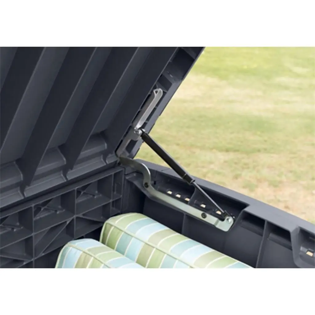 ГРАДИНСКИ ШКАФ ЗА СЪХРАНЕНИЕ BORNEO 416L, 130x70x63 CM, ЦВЯТ АНТРАЦИТ - Image 2