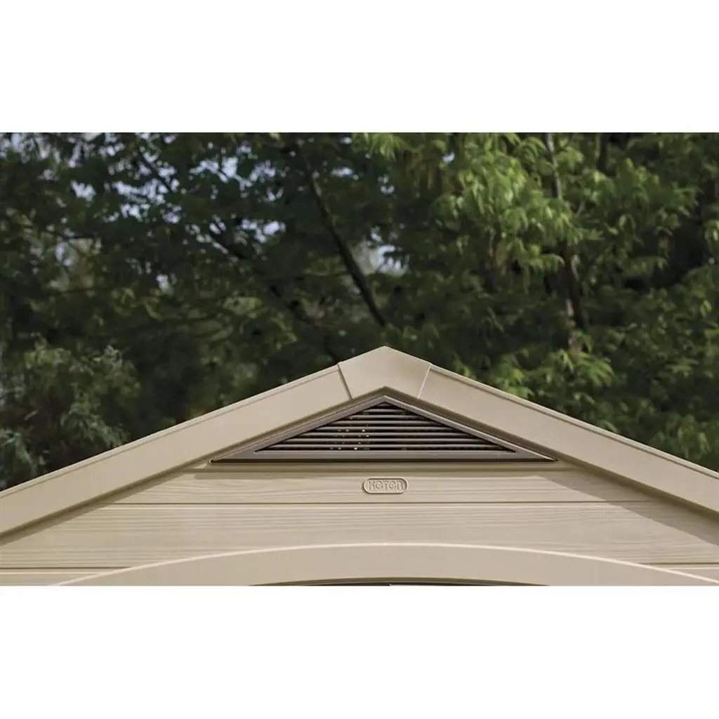 ГРАДИНСКА БАРАКА KETER FACTOR 8x11, 256x331x243 CM, ЦВЯТ СИВ/БЕЖОВ - Image 6