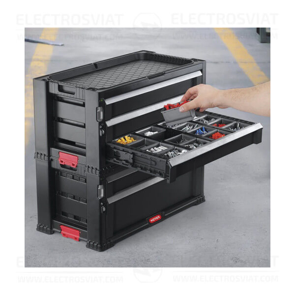 ШКАФ ЗА ИНСТРУМЕНТИ-НА КОЛЕЛА-ПЕТ ЧЕКМЕДЖЕТА - Image 2