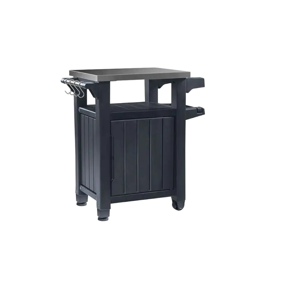 ГРАДИНСКА МАСА С ШКАФ UNITY 105L, 82x52x90 CM, ЦВЯТ АНТРАЦИТ