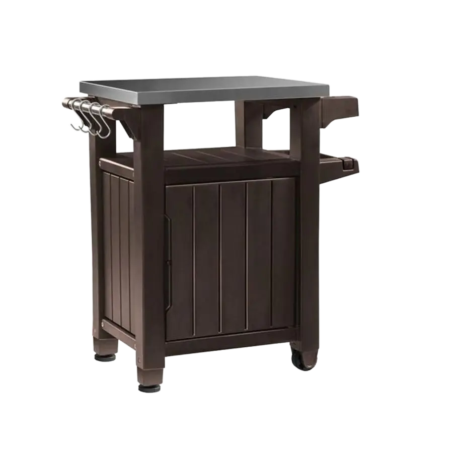 ГРАДИНСКА МАСА С ШКАФ UNITY 105L, 82x52x90 CM, ЦВЯТ КАФЯВ