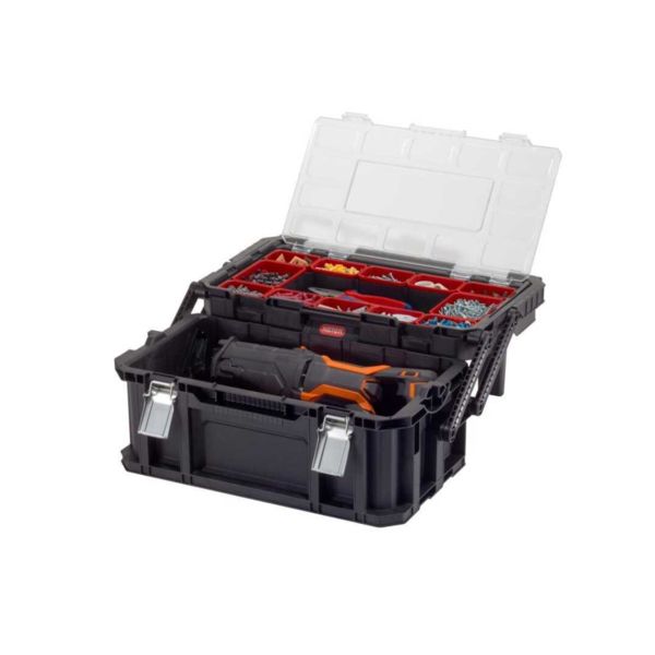 КУФАР ЗА ИНСТРУМЕНТИ С ОРГАНАЙЗЕР CANTI 22", 565x317x251MM, CONNECT - Image 2