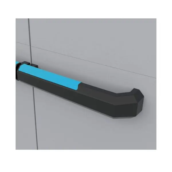 ВИСОК ШКАФ ЗА СЪХРАНЕНИЕ LINEAR, 680x390x1730MM, ТЪМНО СИВ - Image 5