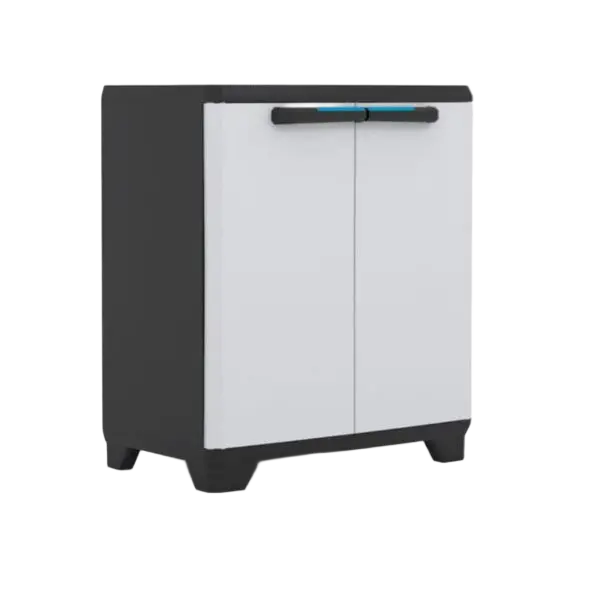 НИСЪК ШКАФ ЗА СЪХРАНЕНИЕ LINEAR, 680x390x900MM, ТЪМНО СИВ