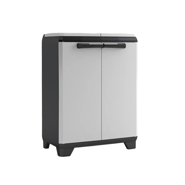 ШКАФ ЗА РАЗДЕЛНО СЪБИРАНЕ НА ОТПАДЪЦИ SPLIT PREMIUM, 680x390x920MM, СИВ