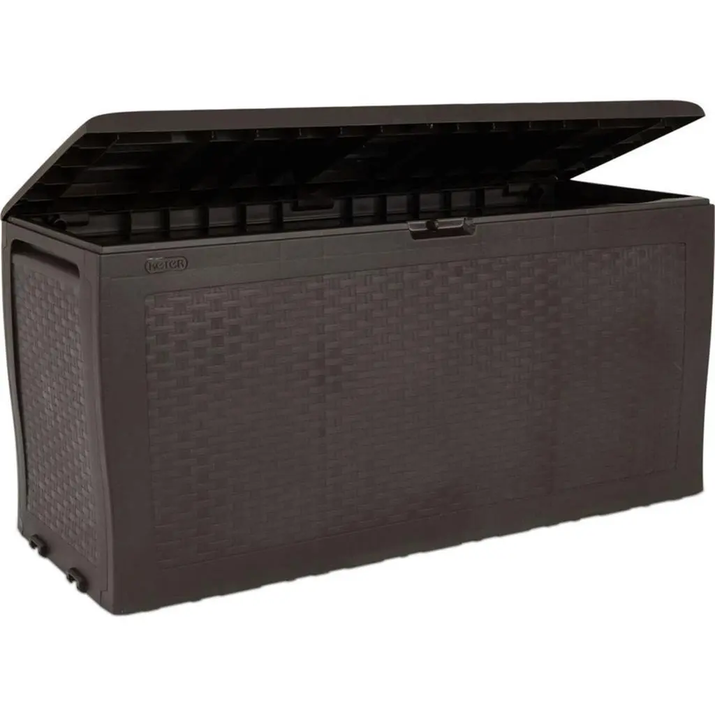 ГРАДИНСКИ ШКАФ ЗА СЪХРАНЕНИЕ SAMOA RATTAN 270L, 117x45x57 CM, ЦВЯТ КАФЯВ - Image 5