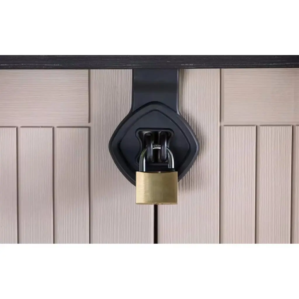 ГРАДИНСКИ ШКАФ ЗА СЪХРАНЕНИЕ STORE IT OUT MIDI, 132x71x113, 880L, ЦВЯТ БЕЖОВ - Image 5