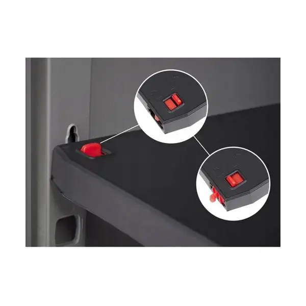 ВИСОК ШКАФ ЗА СЪХРАНЕНИЕ PRO, 680x390x1730MM, СИВ - Image 4