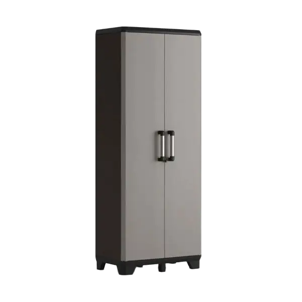 ВИСОК ШКАФ ЗА СЪХРАНЕНИЕ PRO, 680x390x1730MM, СИВ