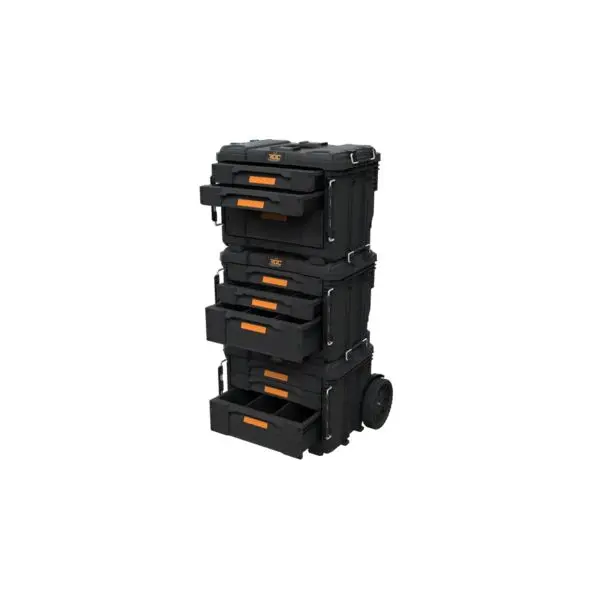 3-DRAWES CASE 565х375х413MM, BLACK, ROC PRO GEAR - Image 6