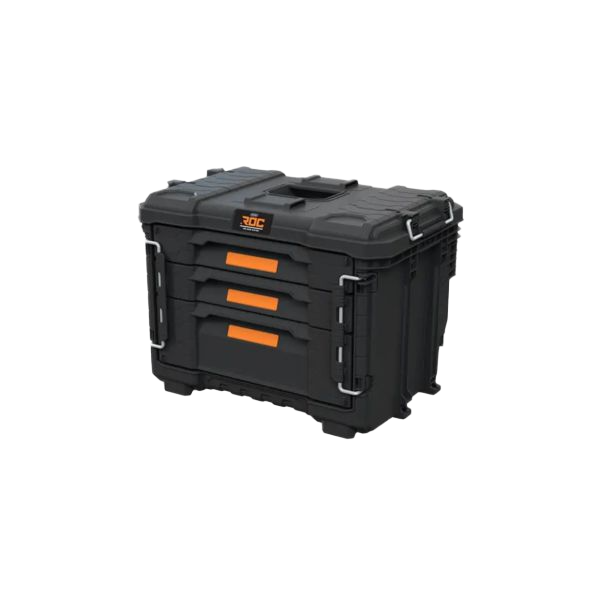 КУТИЯ С 3 ЧЕКМЕДЖЕТА 565х375х413MM, ЧЕРЕН, ROC PRO GEAR