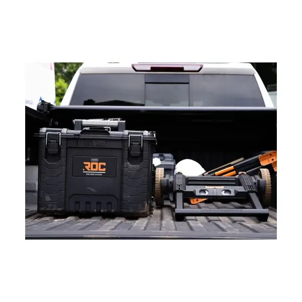 TOOLBOX, FOR TOOLS, THREE PARTS, WITH WHEELS, 648x478x872MM, ROC PRO GEAR - Image 8