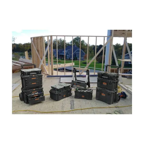 2-DRAWES CASE 565х375х413MM, BLACK, ROC PRO GEAR - Image 4