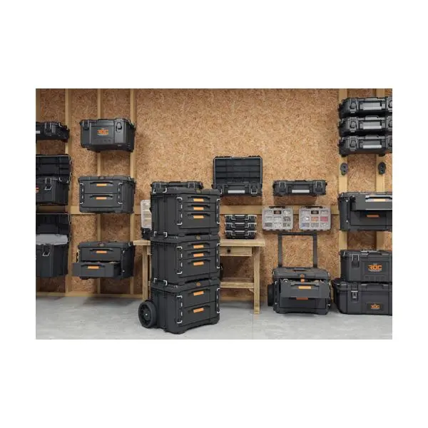 2-DRAWES CASE 565х375х413MM, BLACK, ROC PRO GEAR - Image 5