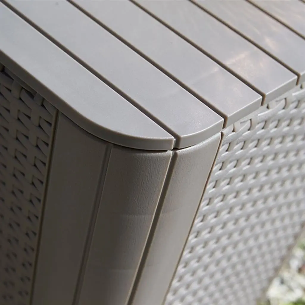 КОМПЛЕКТ ГРАДИНСКИ МЕБЕЛИ TRENTON, 2 МЕСТА, ЦВЯТ КАПУЧИНО - Image 4