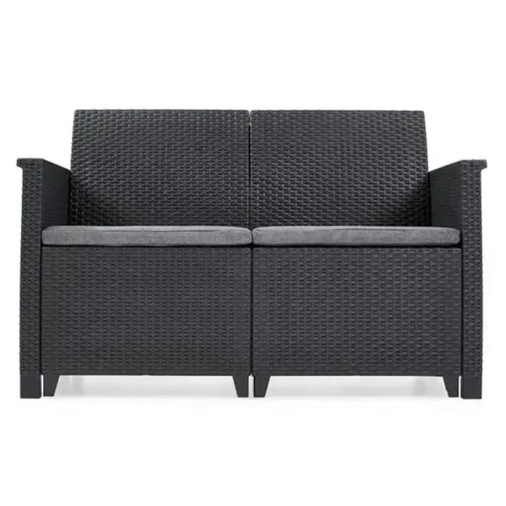 КОМПЛЕКТ ГРАДИНСКИ МЕБЕЛИ ELODIE 2, 4 МЕСТА, ЦВЯТ ГРАФИТ - Image 2