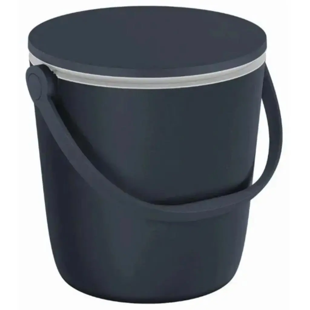 МНОГОФУНКЦИОНАЛЕН ГРАДИНСКИ БАР/СТОЛ С ХЛАДИЛНА КУТИЯ, 38x38x37–60 СМ, СИВ - Image 2