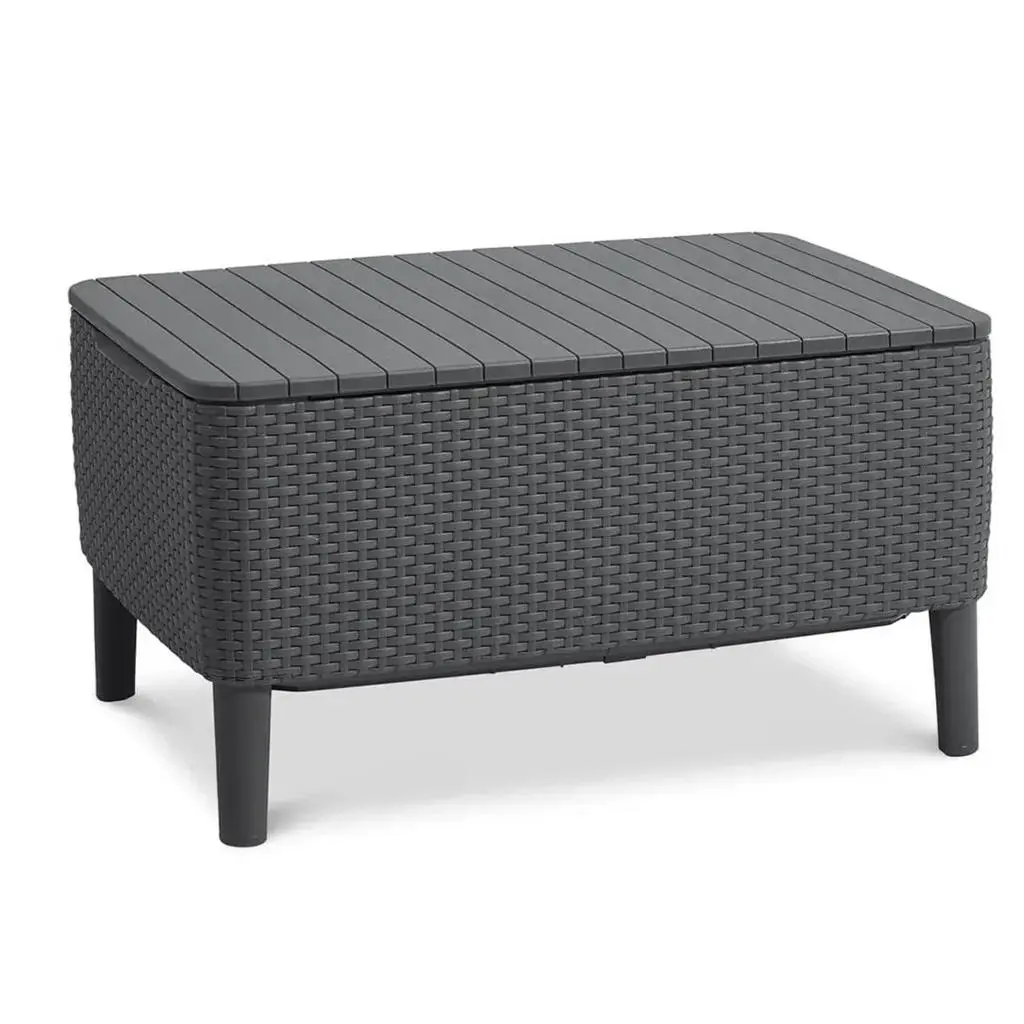 КОМПЛЕКТ ГРАДИНСКИ МЕБЕЛИ SALEMO SET, 4 МЕСТА, ЦВЯТ ГРАФИТ - Image 3