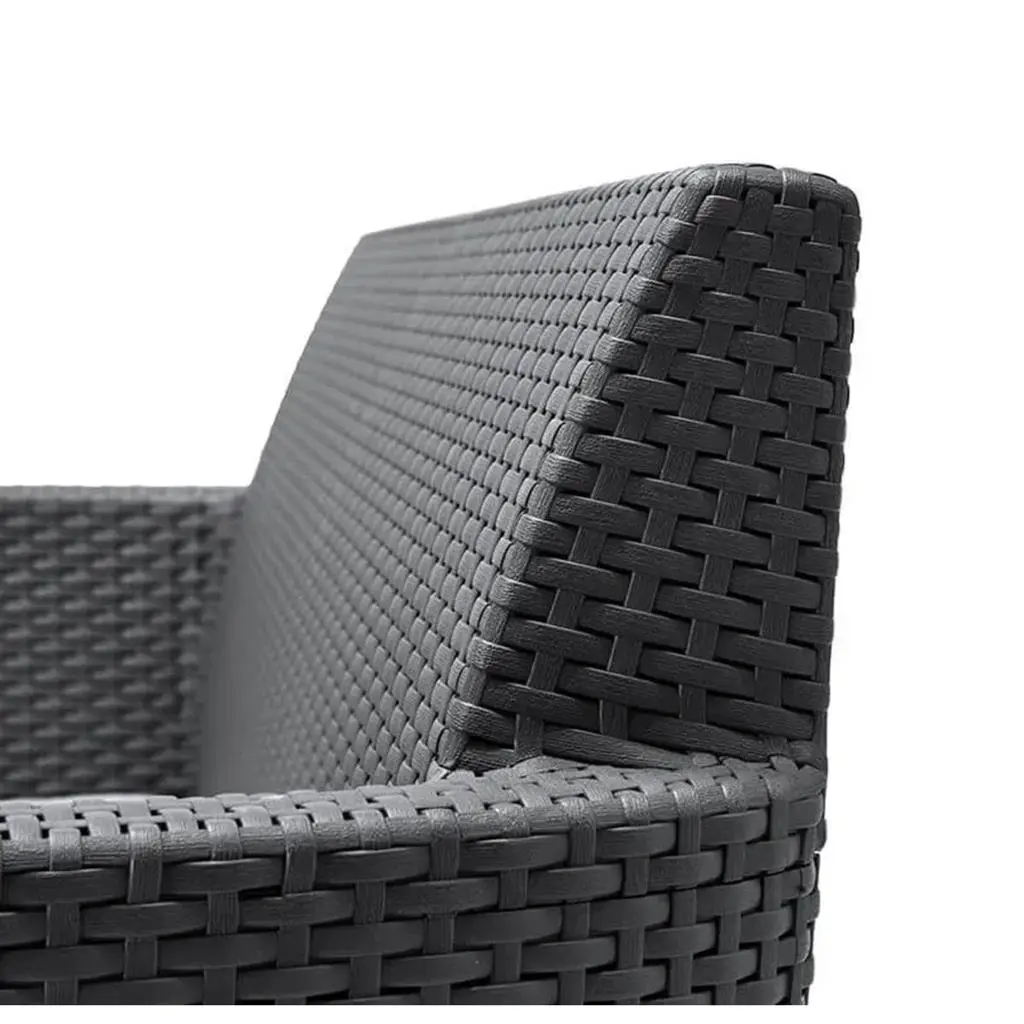 КОМПЛЕКТ ГРАДИНСКИ МЕБЕЛИ SALEMO SET, 4 МЕСТА, ЦВЯТ ГРАФИТ - Image 8