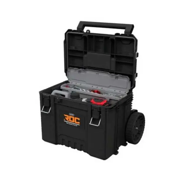 TOOL CASE WITH WHEELS, 648x478x789ММ, ROC PRO GEAR - Image 2