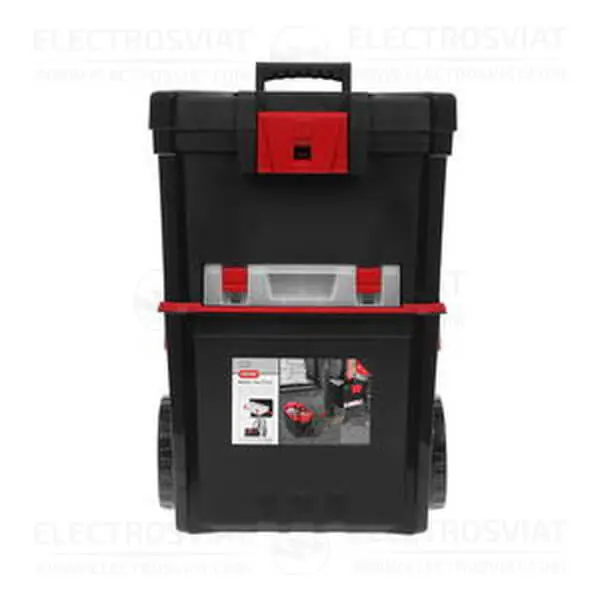 TOOL CASE WITH WHEELS, 3 PARTS MASTERCART - Image 5